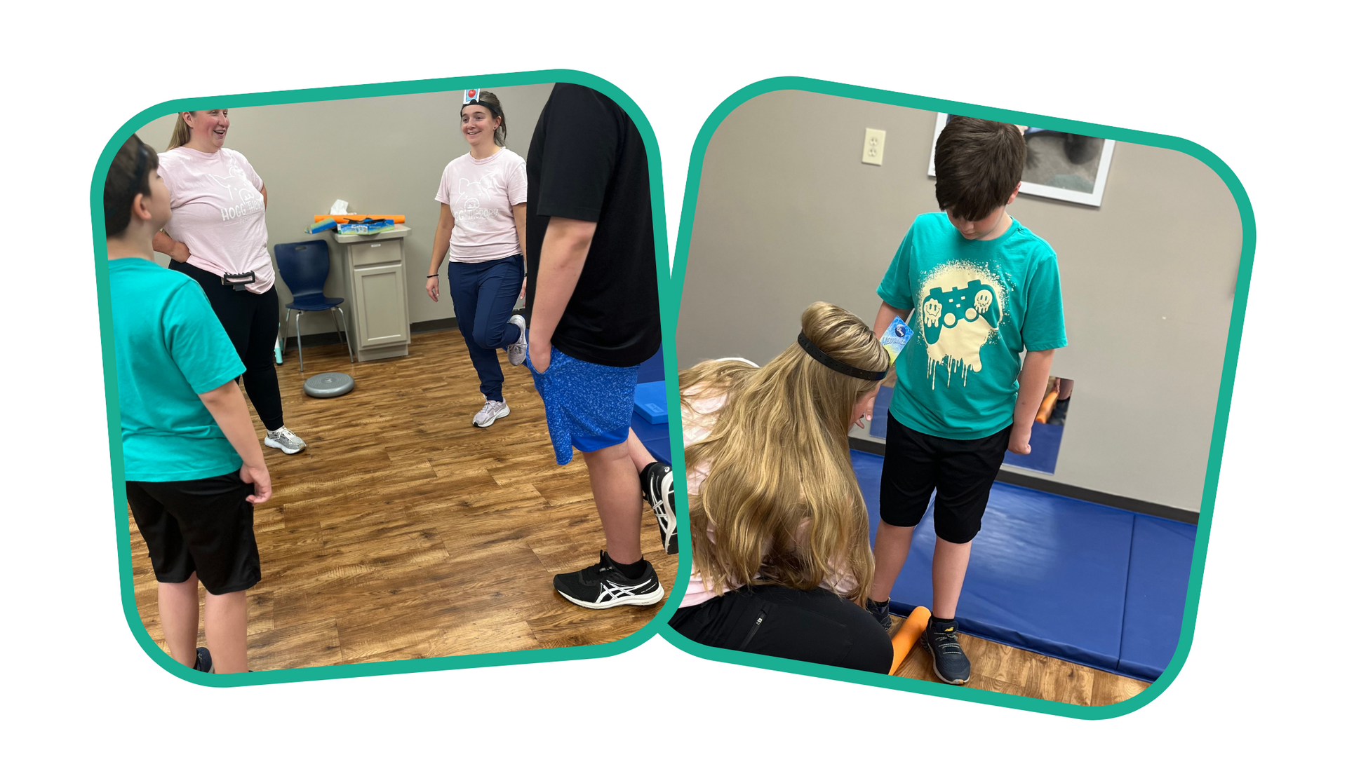 child at Hogg Therapy Pediatrics