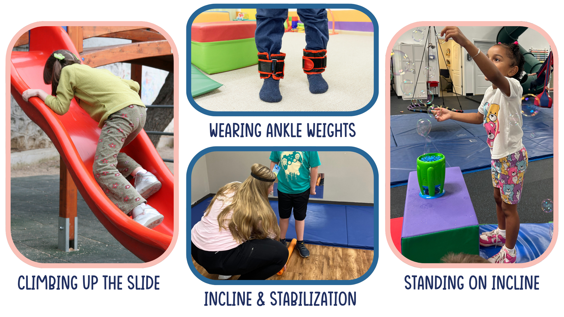 child at Hogg Therapy Pediatrics