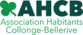 Le logo de l'association habitants collonge bellerive est vert et noir.