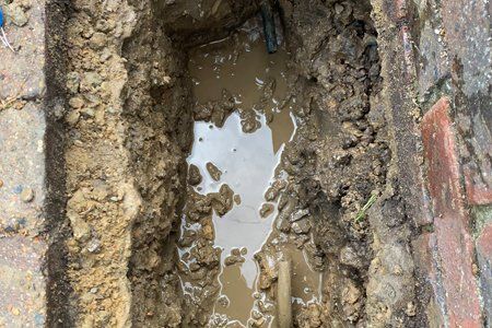 General groundworks trench