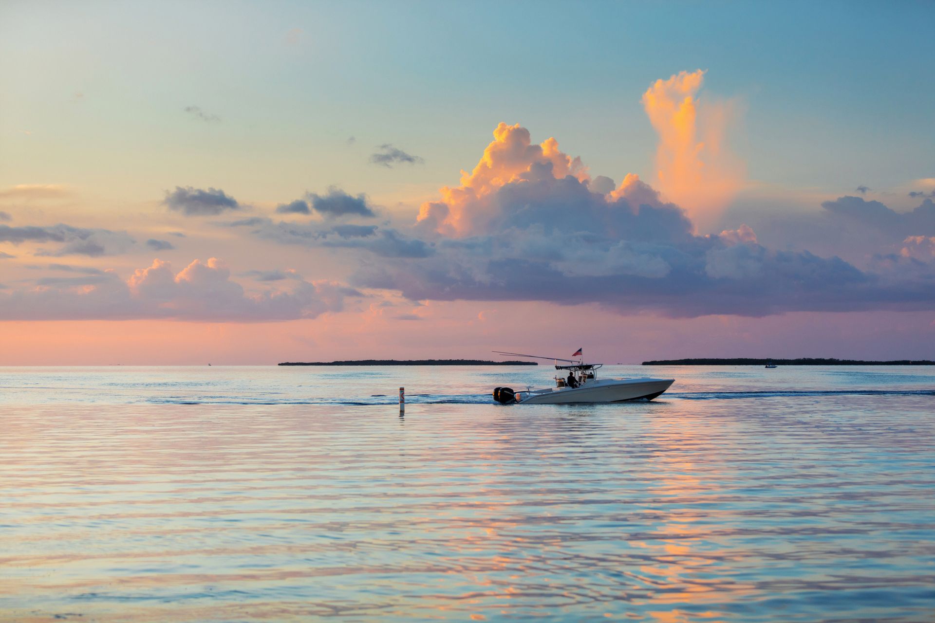 Fishing Boat in the Florida — Bokeelia, FL — TowBoatUS Charlotte Harbor
