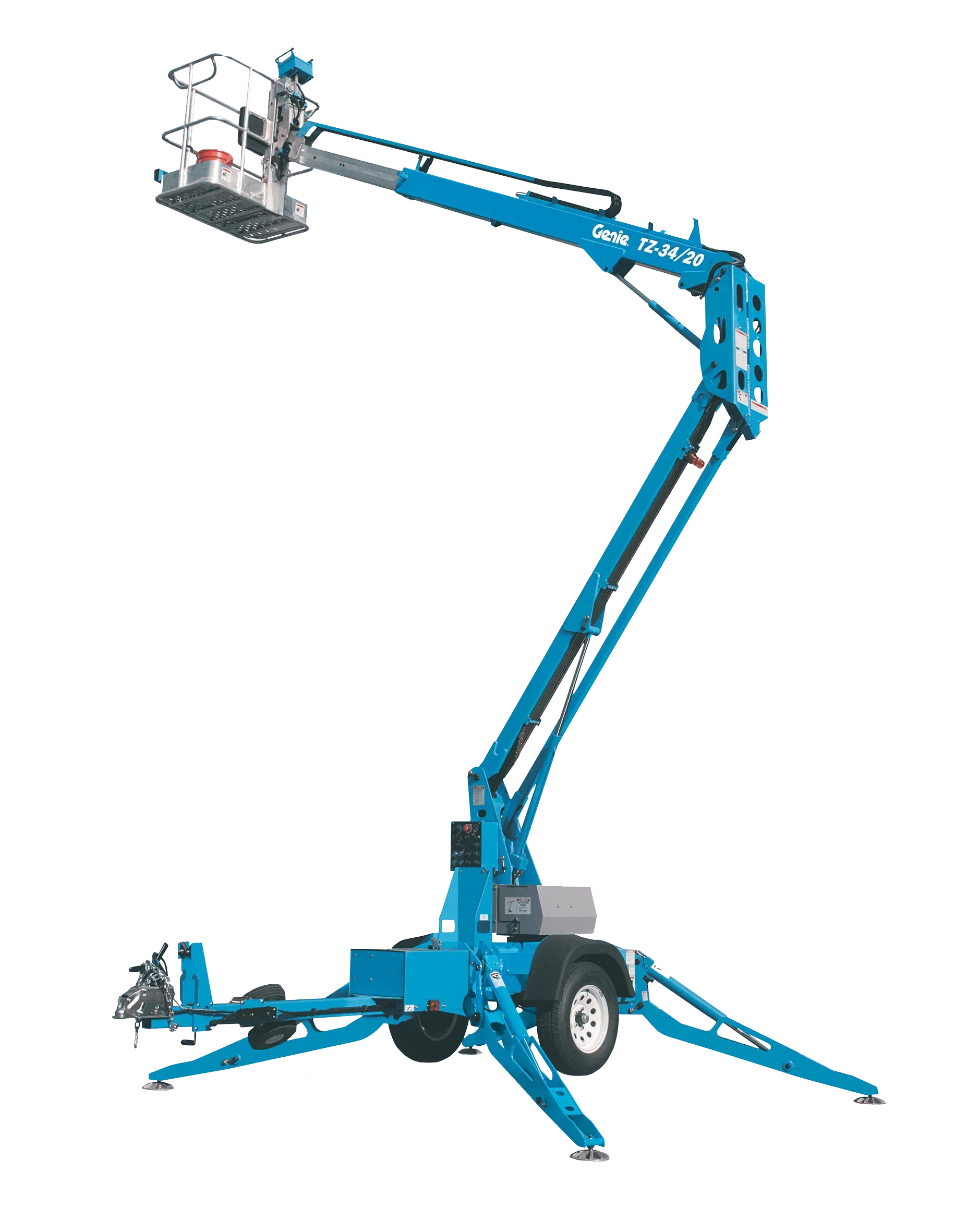 TZ-34/20 - 10m Trailer Mounted Knuckle Boom