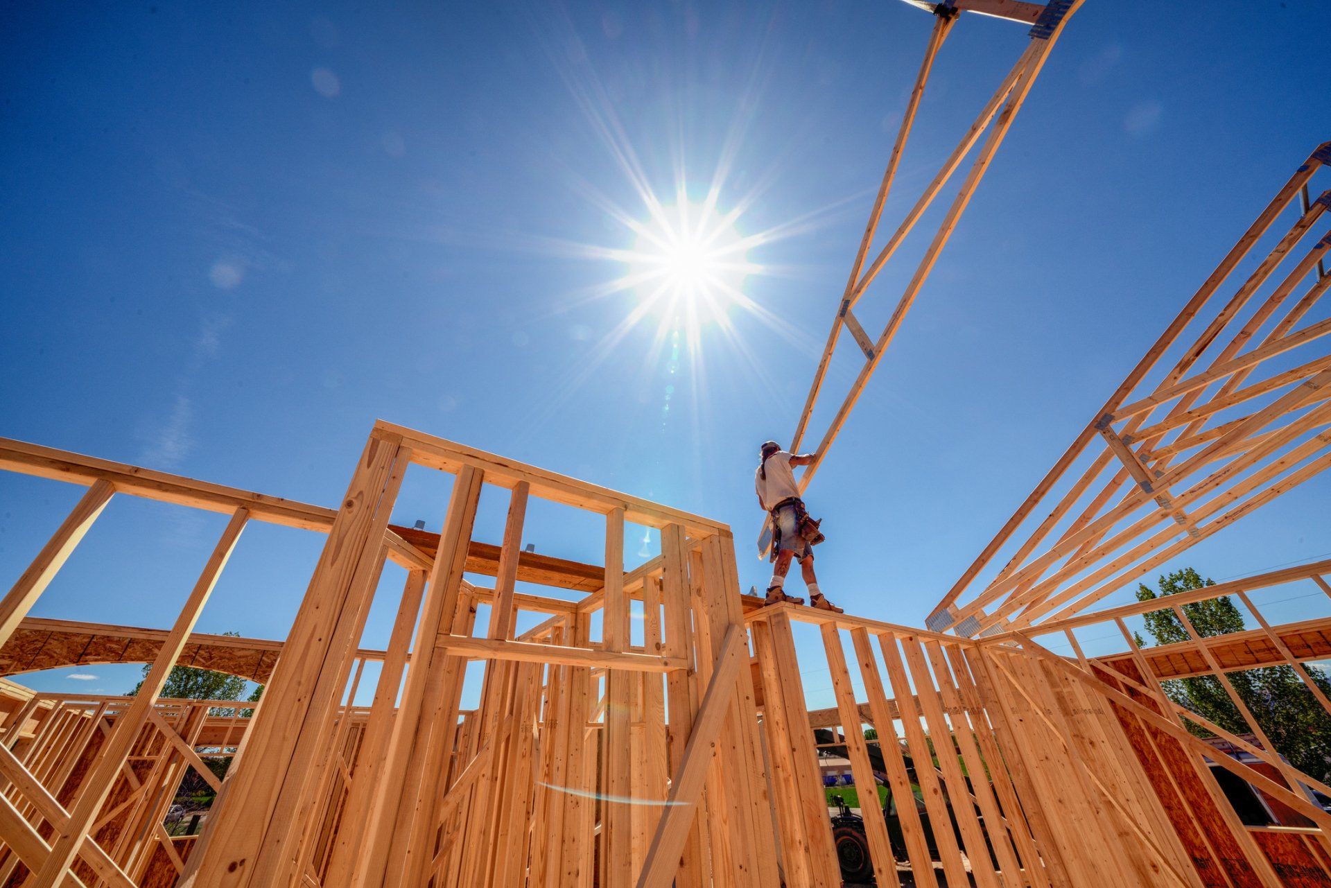 Home Being Framed — Newark, NJ — Loja’s Home Improvement Plus, LLC