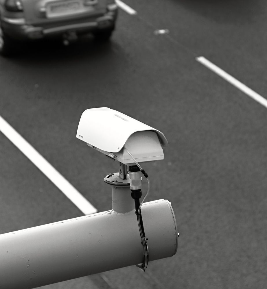 Speed Camera Attached To A Highway Post - Cairns Traffic Lawyers In Cairns QLD