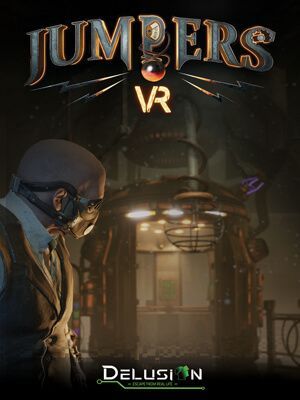 Čelavi muškarac sa maskom na glavi koji gleda cyberpunk uređaj za teleportaciju