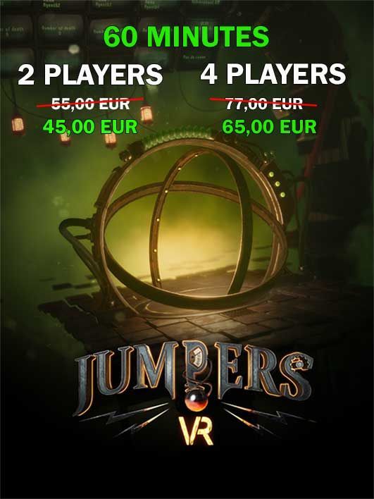 VR escape room JUMPERS promo deal