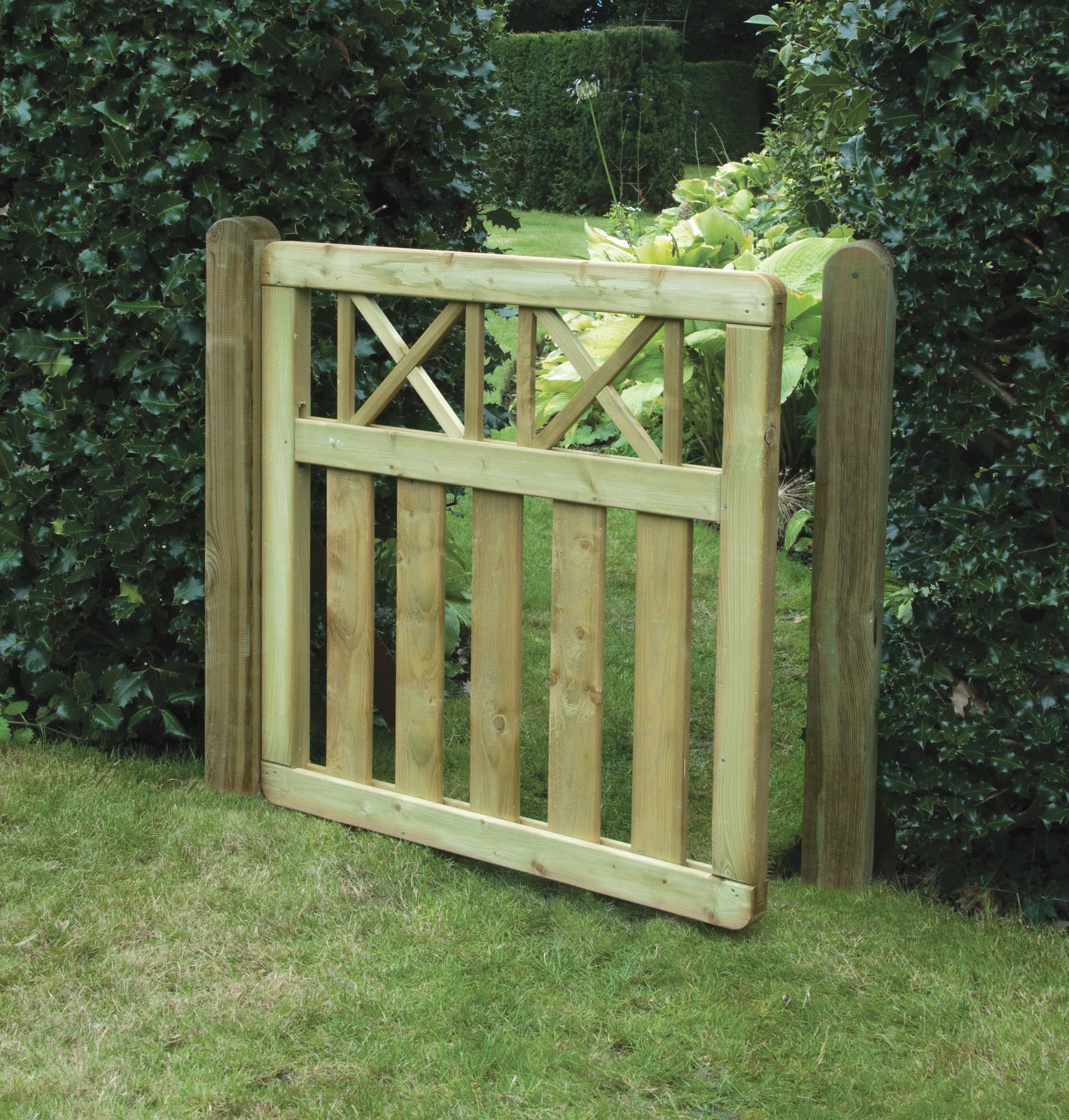 Garden Gate Repairs - Harrogate Premier FencingElite Cross Top Gate