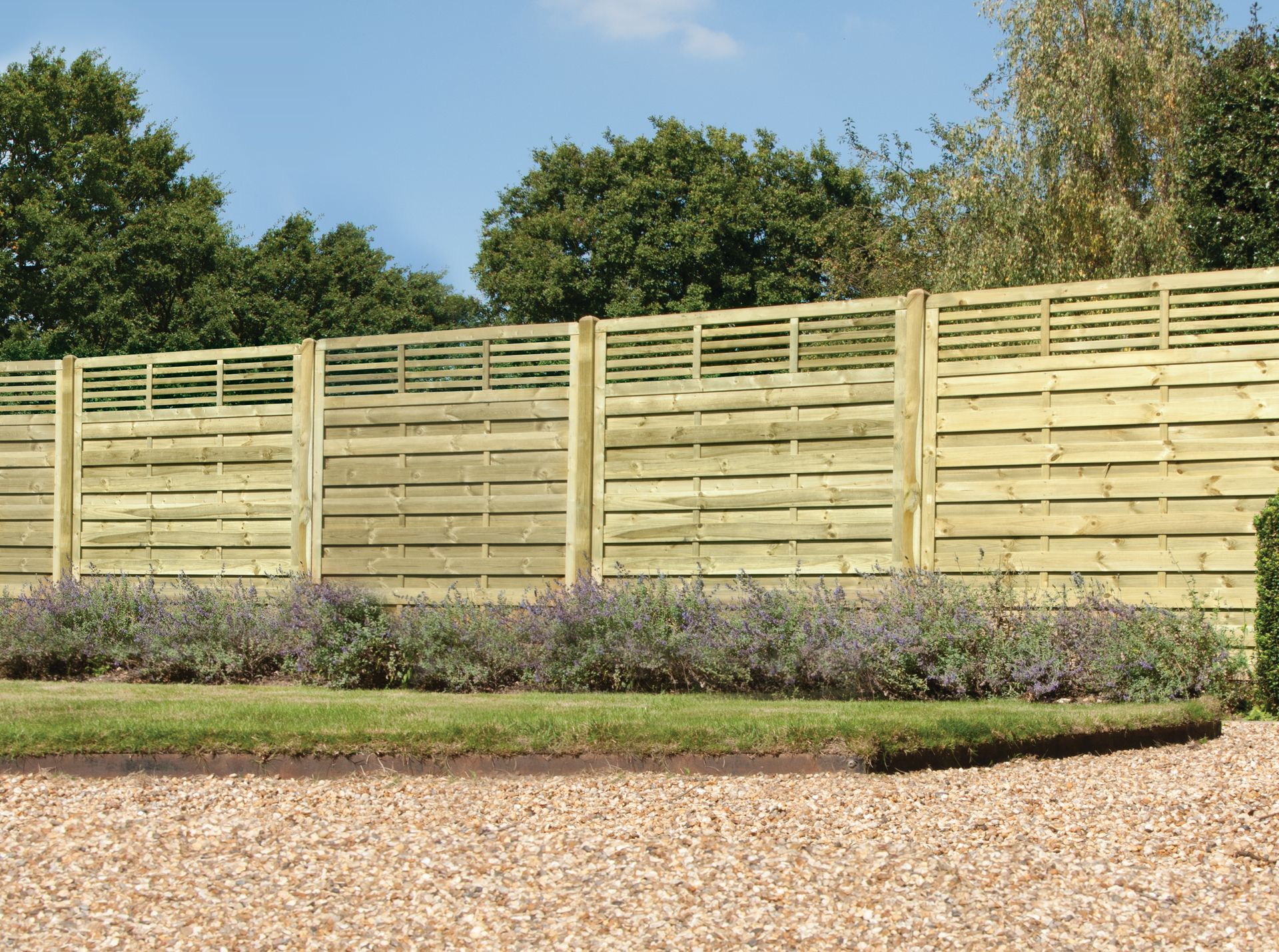 Elite Slatted Top - Harrogate Premier Fencing - fence repair