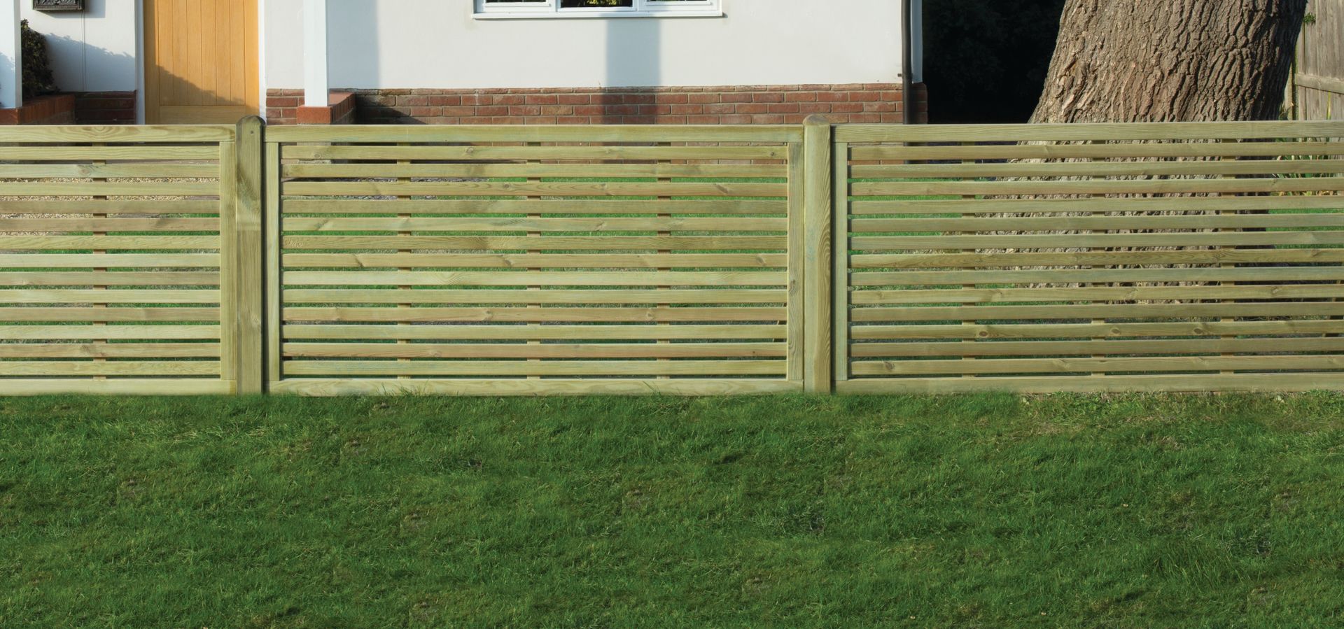 Slatted Border