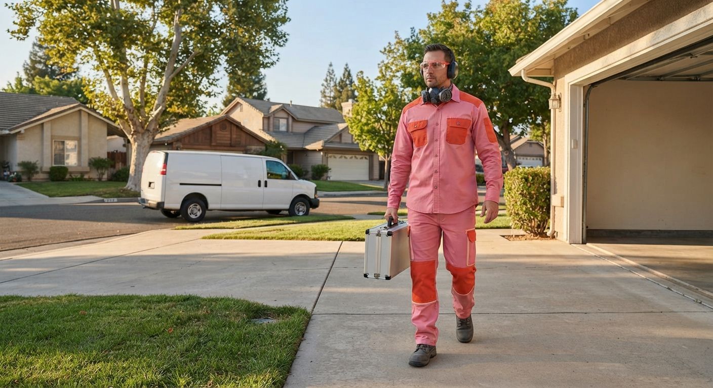 Epoxy flooring service for residential neighborhoods in Madera California