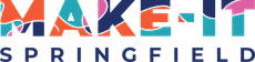 Logo reading “PARK SPRINGFIELD” in colorful geometric letters on a white background