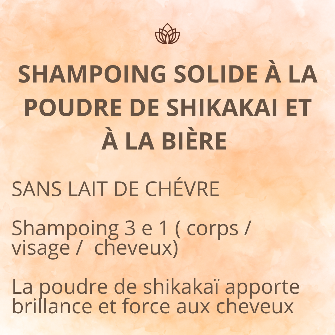 shampoing solide - révélation savon