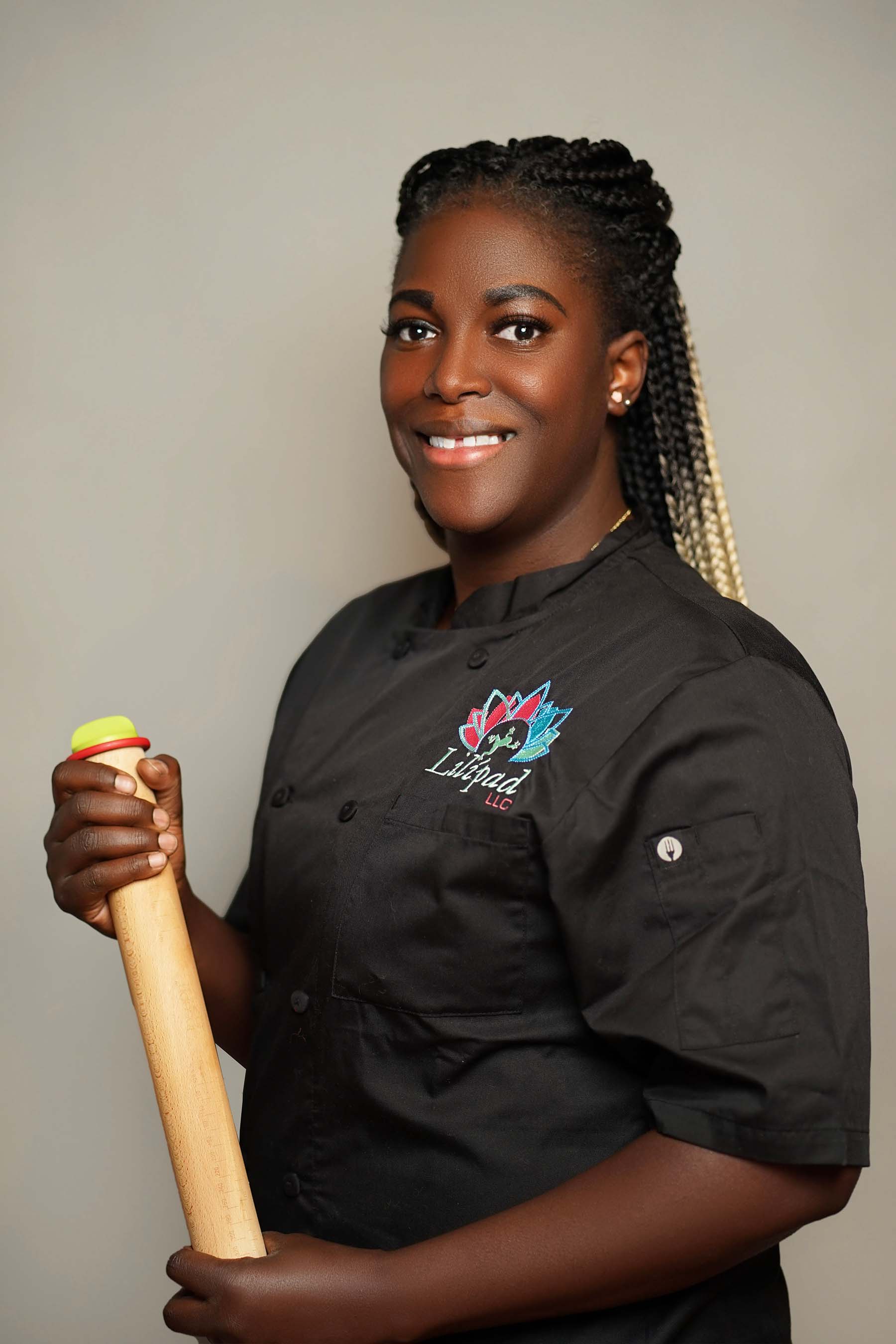 Keisha, owner and operator of Lilípad, LLC Vegan Bakery