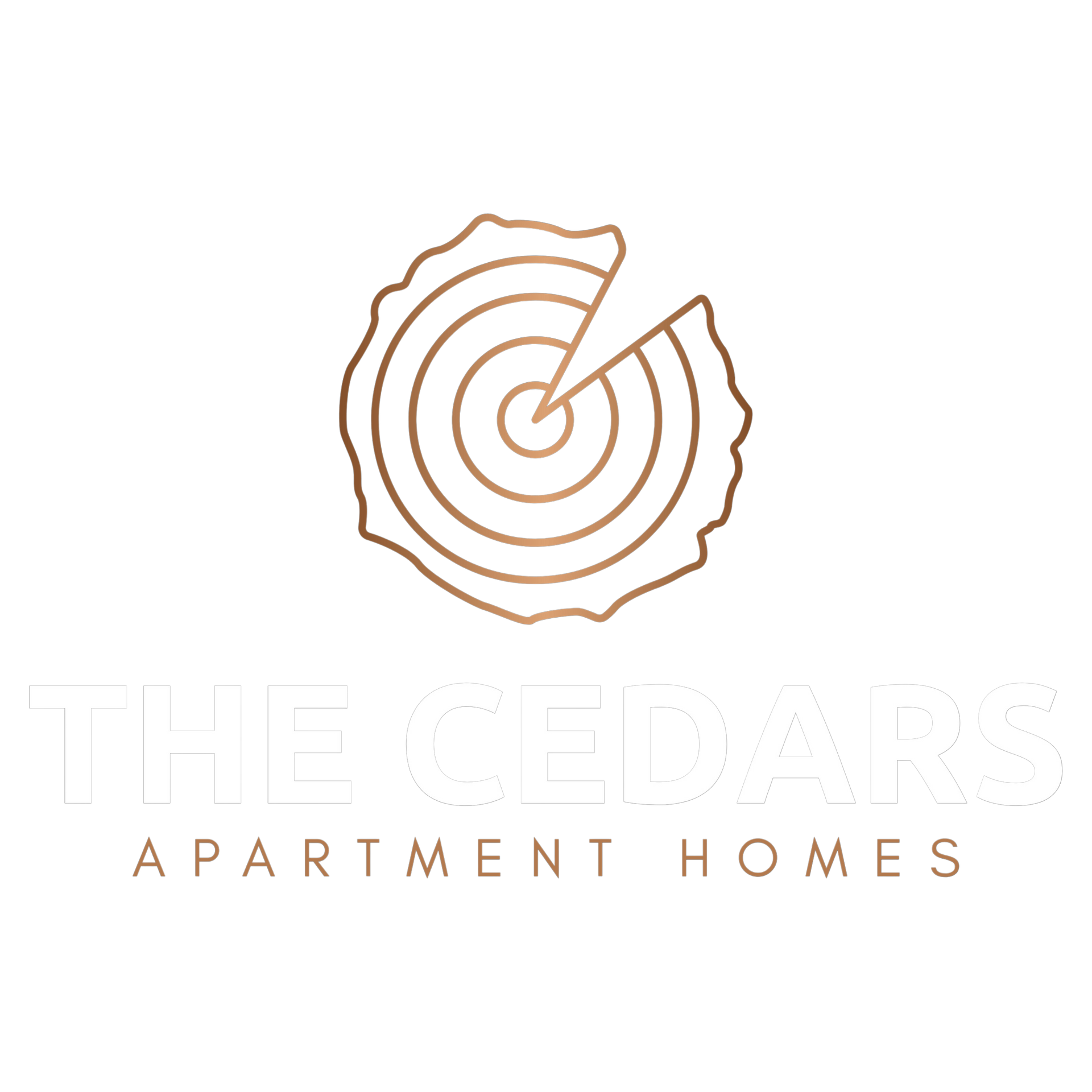 The Cedars Apartment homes logo: click to go to homepage