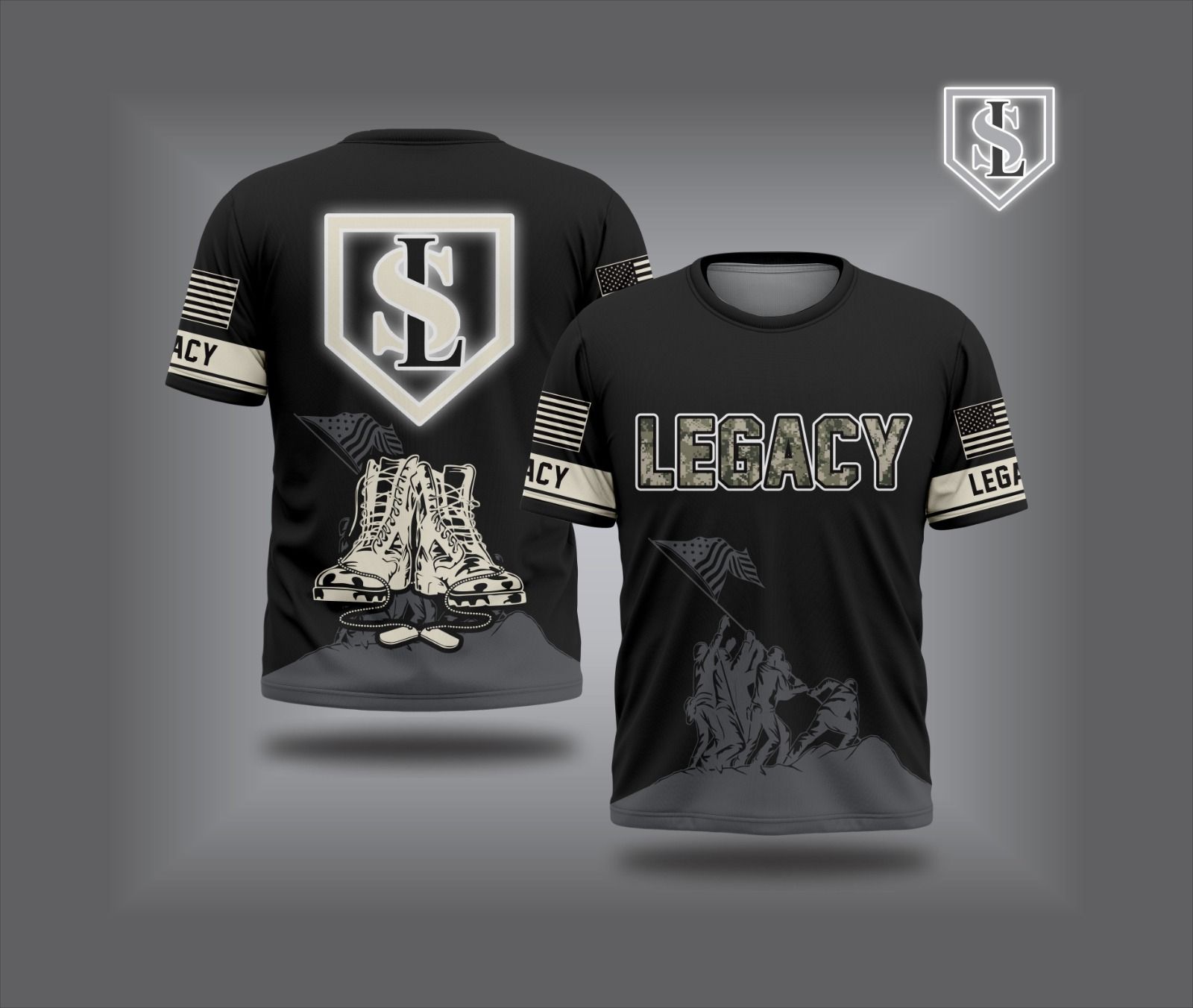 Legacy Jersey - Black/Camo