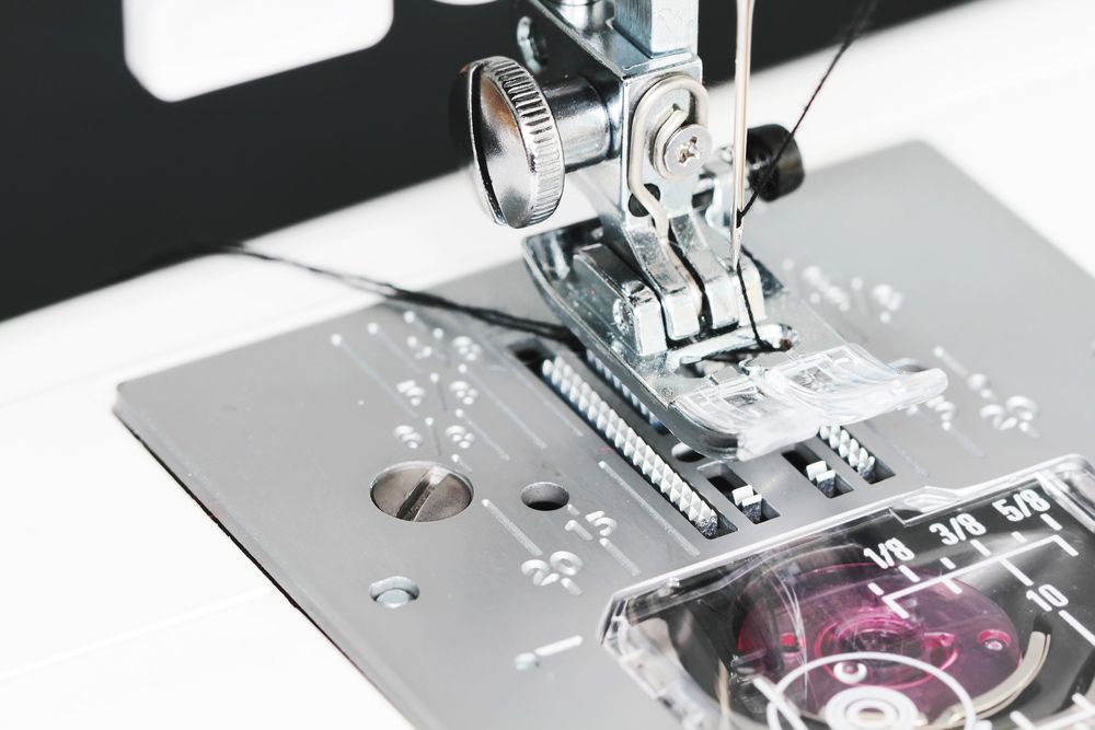 A Close Up Of A Sewing Machine With A Broken Needle — The Sewing Machine Doctor In Forest Glen, QLD