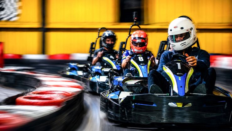 indoor drift go karting