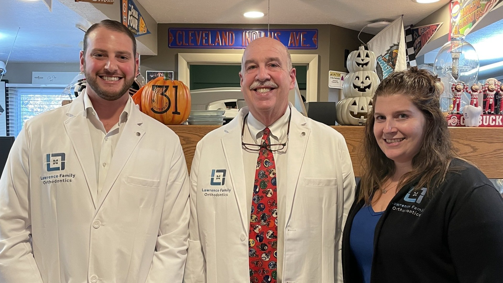 Dr. Eric Lawrence, Dr. Zachary Lawrence, Erin Lawrence