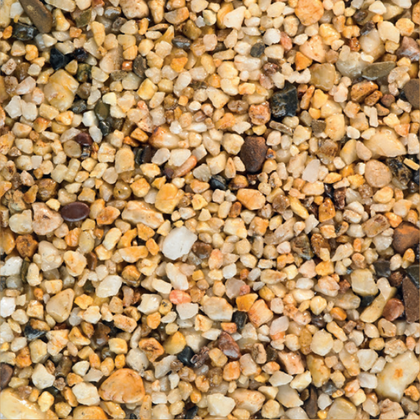 Dune blend colour for resin bound drives.