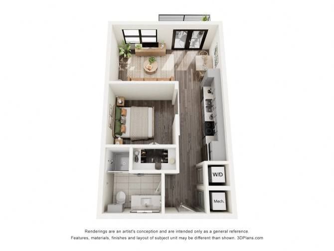 A0 - SMART floor plan image.