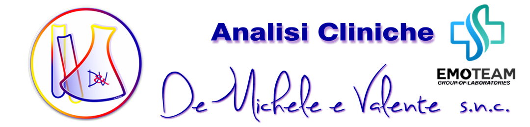 LABORATORIO ANALISI CLINICHE Dottoresse MICHELA DE MICHELE E FULVIA VALENTE snc - LOGO