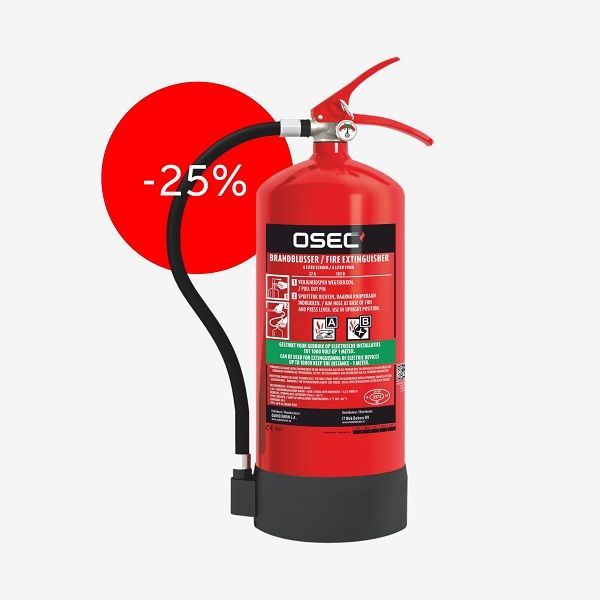 Schuimblusser 6 liter hardloper