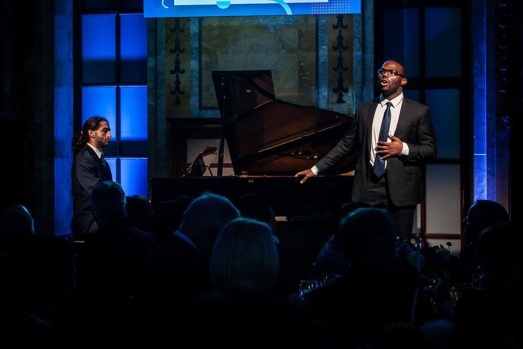 Chris Sarkis accompanying Shavon Lloyd