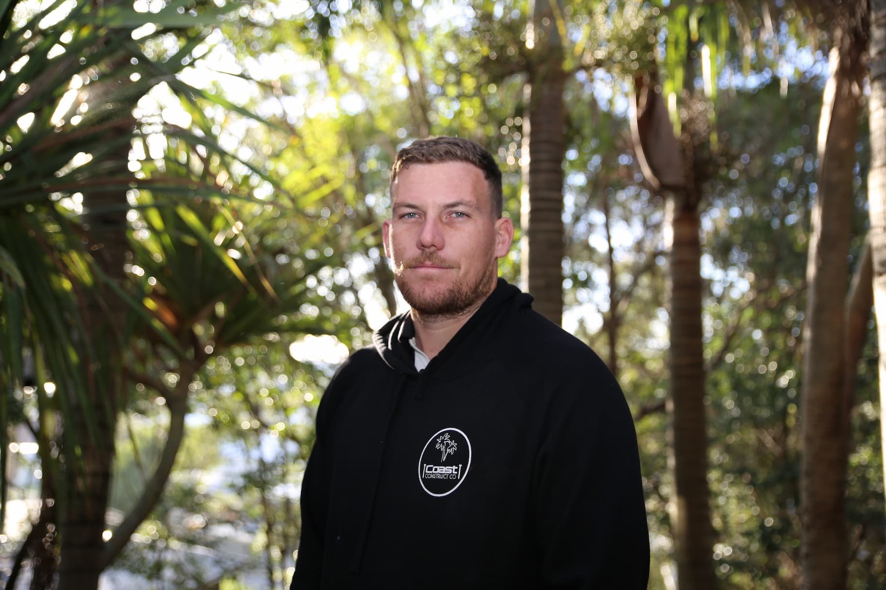 Man facing a camera - Builder Gold Coast