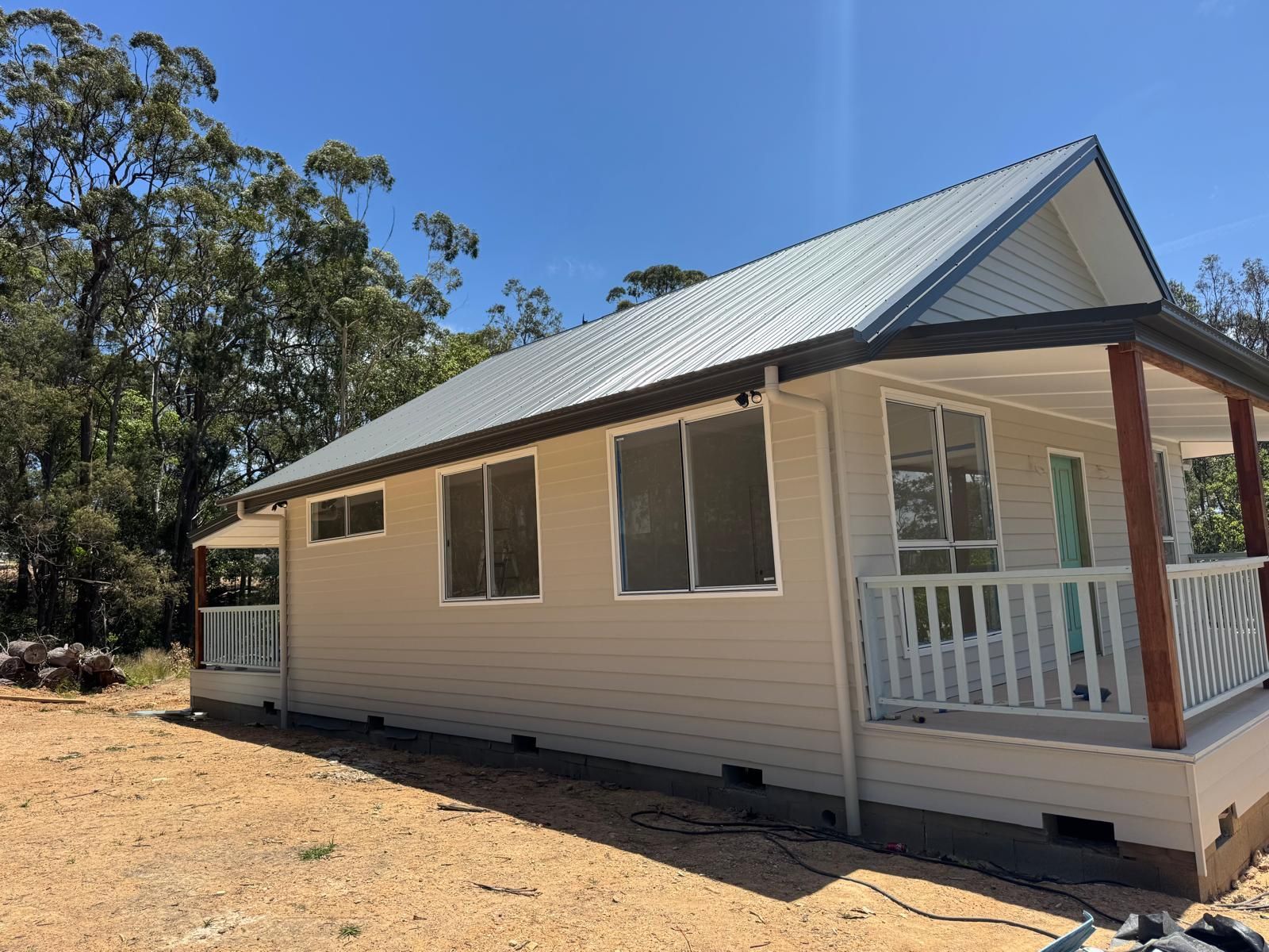 View from a bed inside a granny flat - Granny Flats Gold Coast