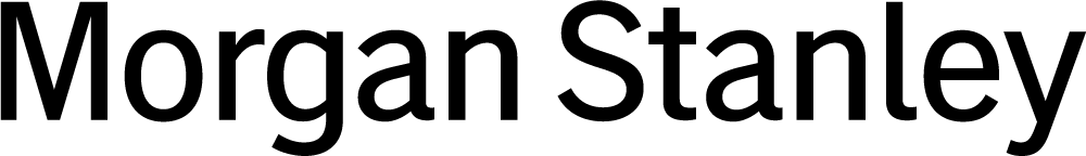 Morgan Stanley company logo in black text.