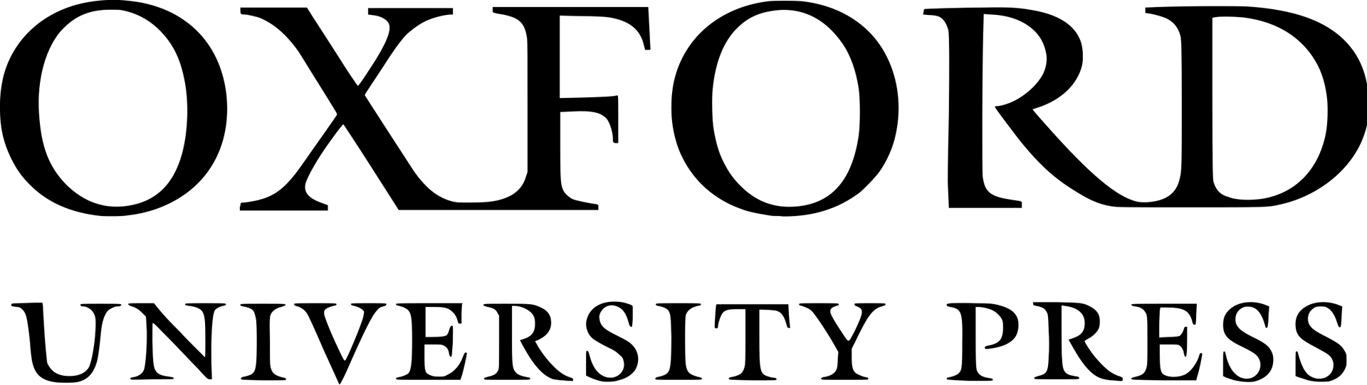 Oxford University Press logo.