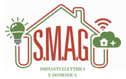 Logo SMAG Impianti elettrici e domotica a Roma