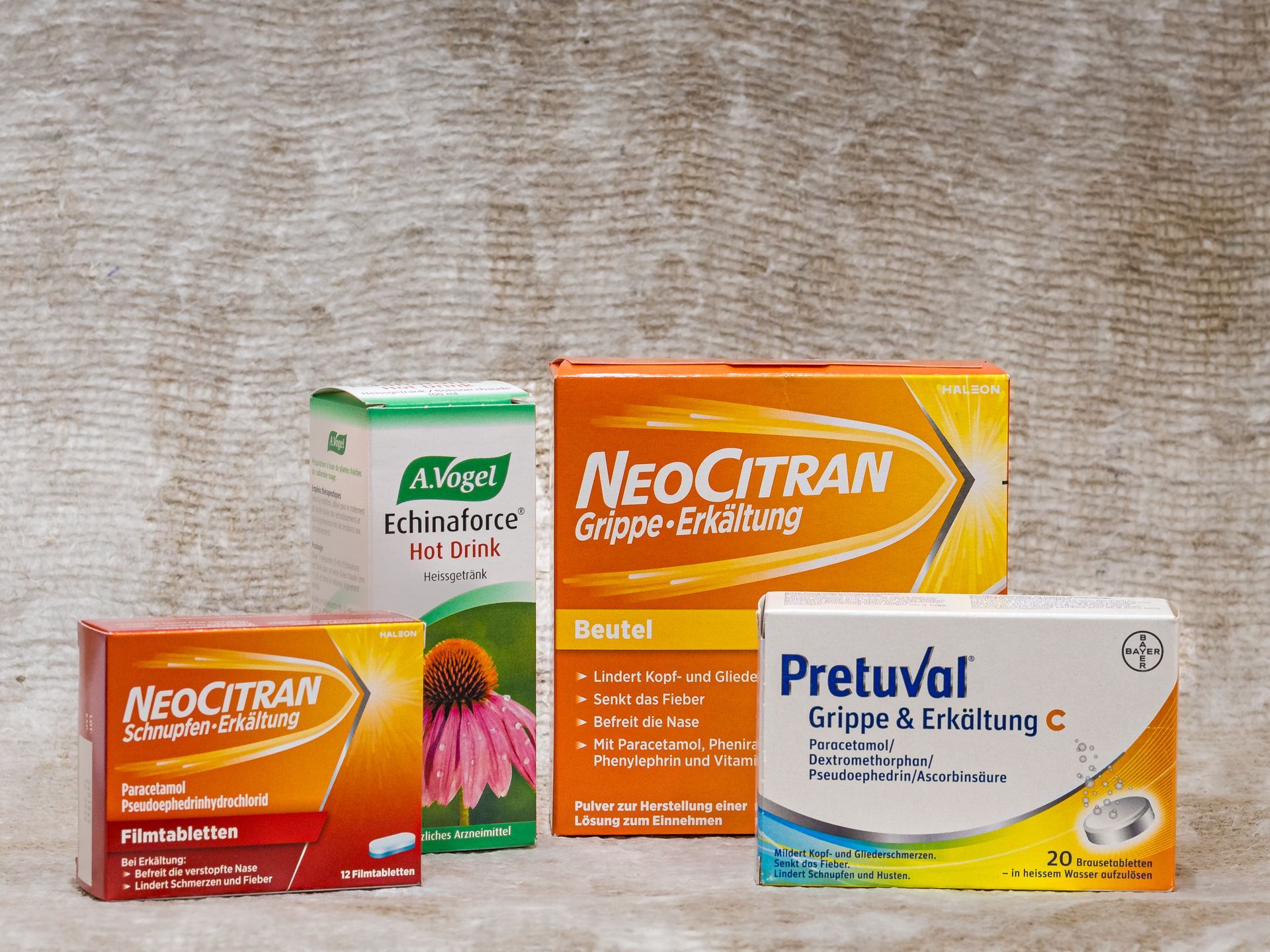 Schulmedizin-Produkte der Drogerie Solaris
