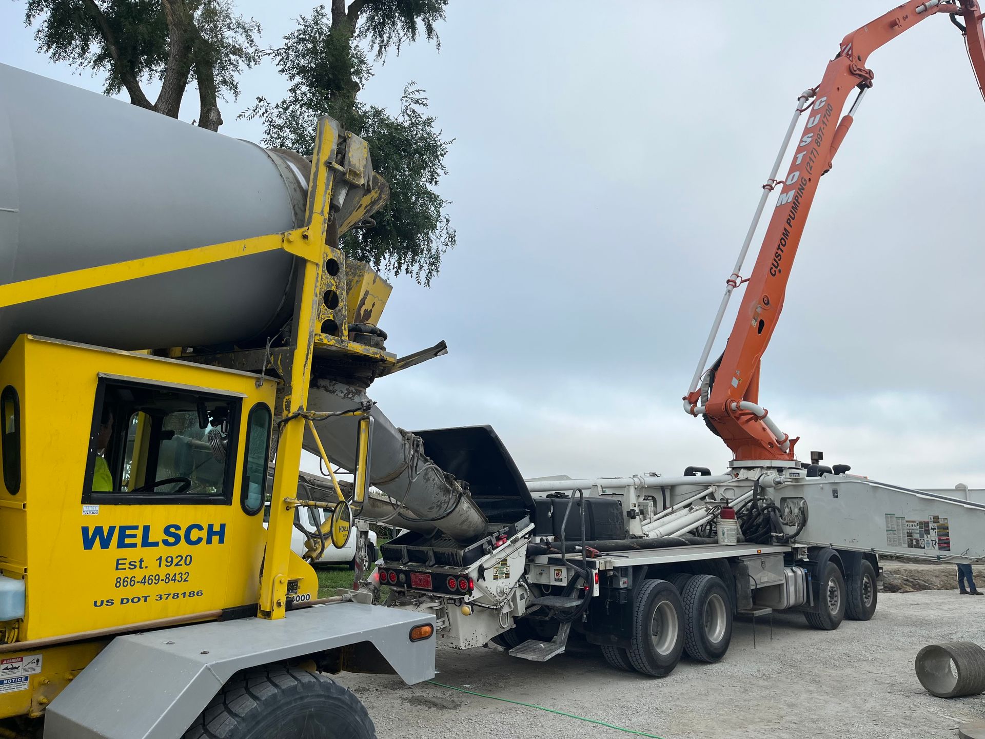 Concrete Poured on Commercial Concreting Floors — Chicagoland, IL — Welsch Ready Mix, Inc.