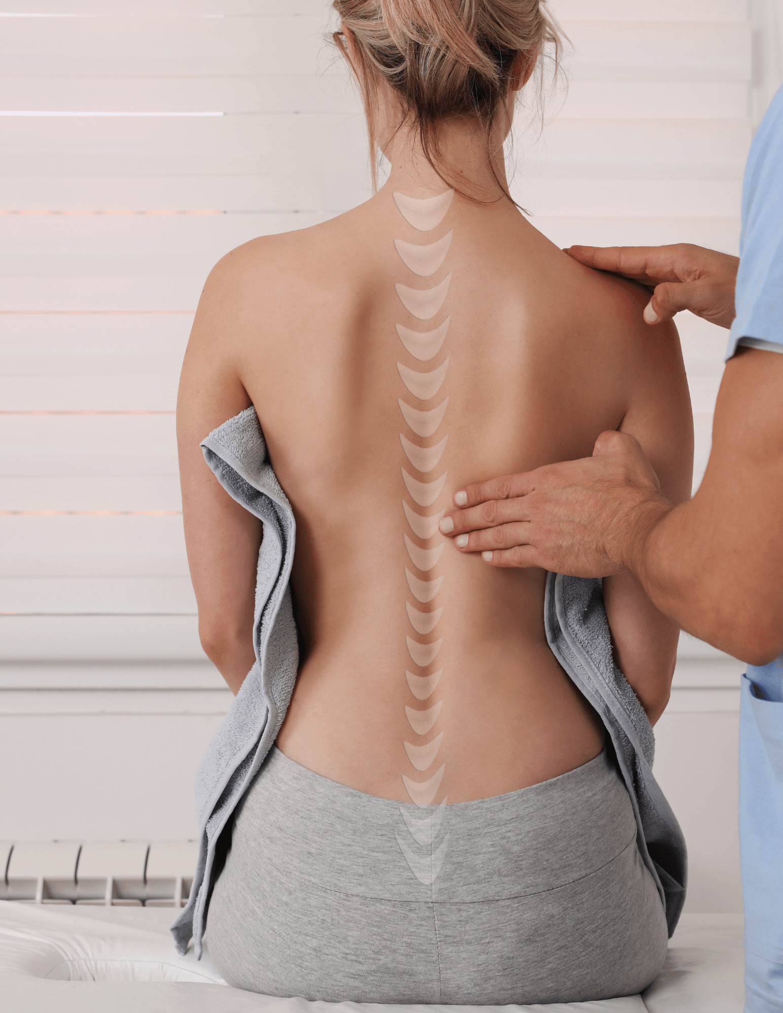 picture of a woman's spine
