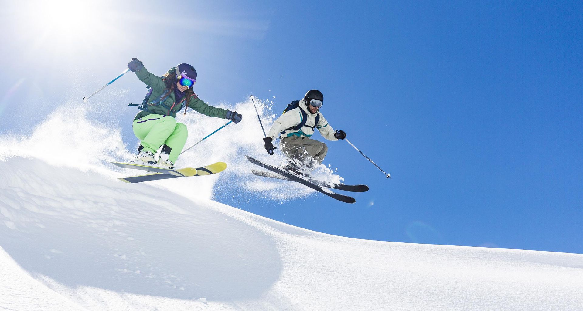skiiers on the slopes