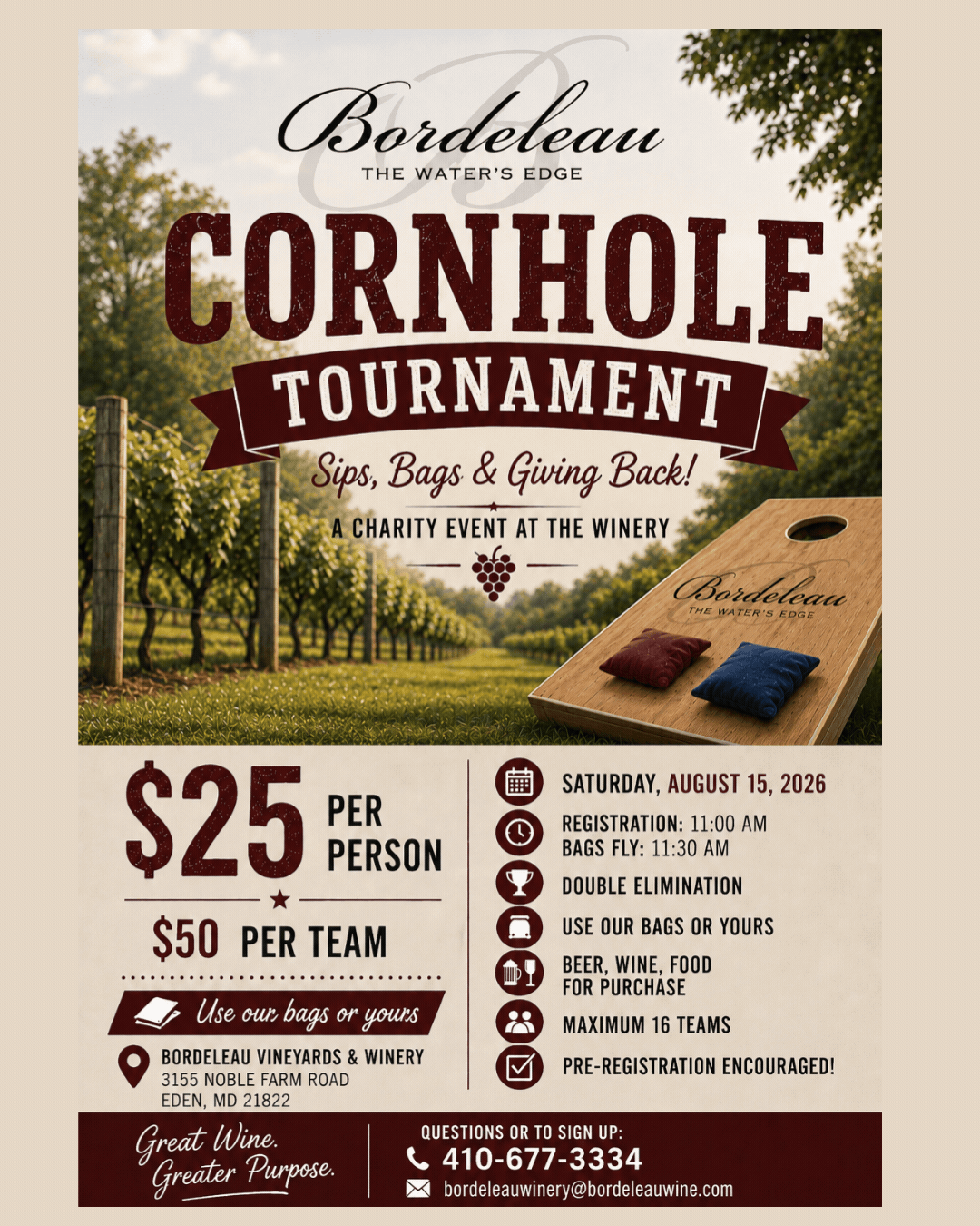 Cornhole Tournament