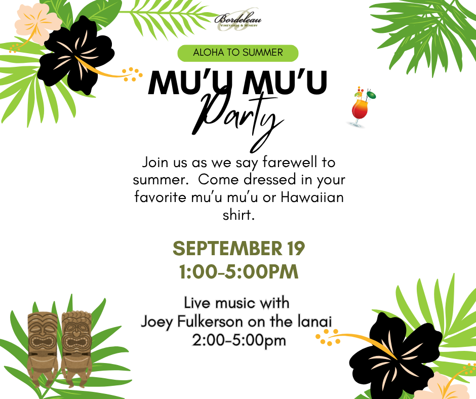 Farewell To Summer Muu Muu Party