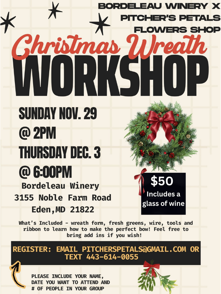 Christmas Wreath Workshop 