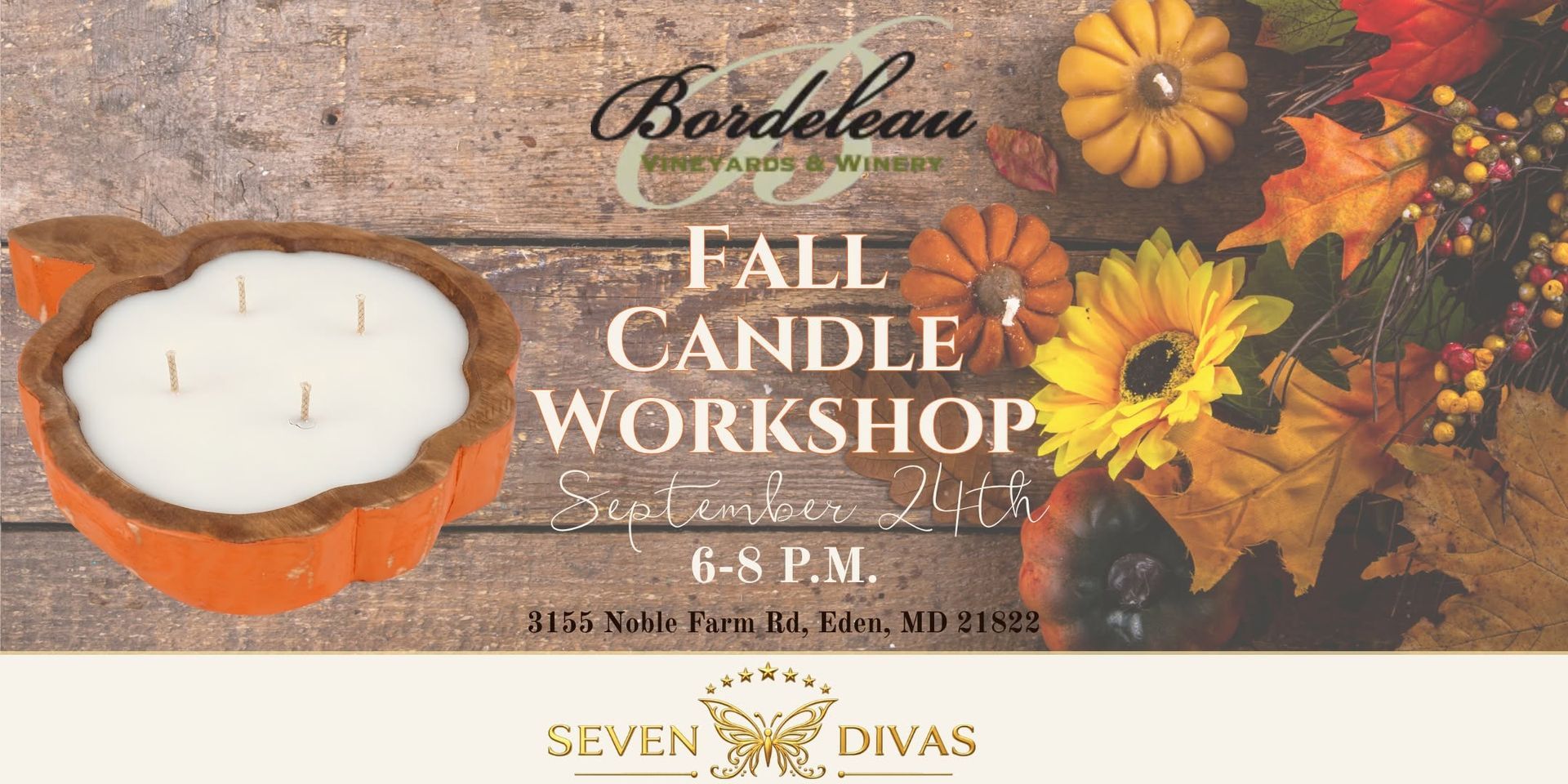 Fall Candle Workshop - Seven Divas