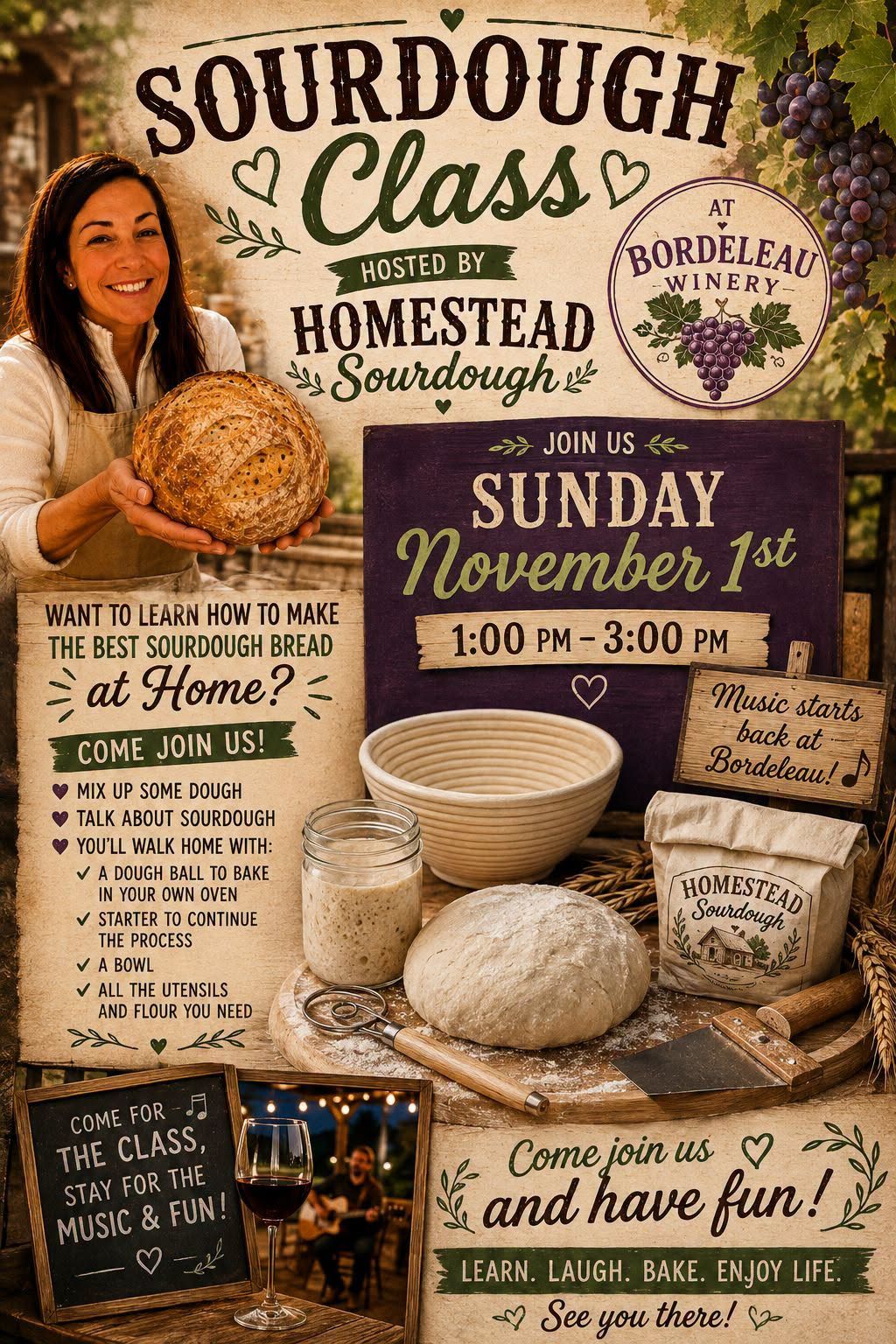 Sourdough Bread Class