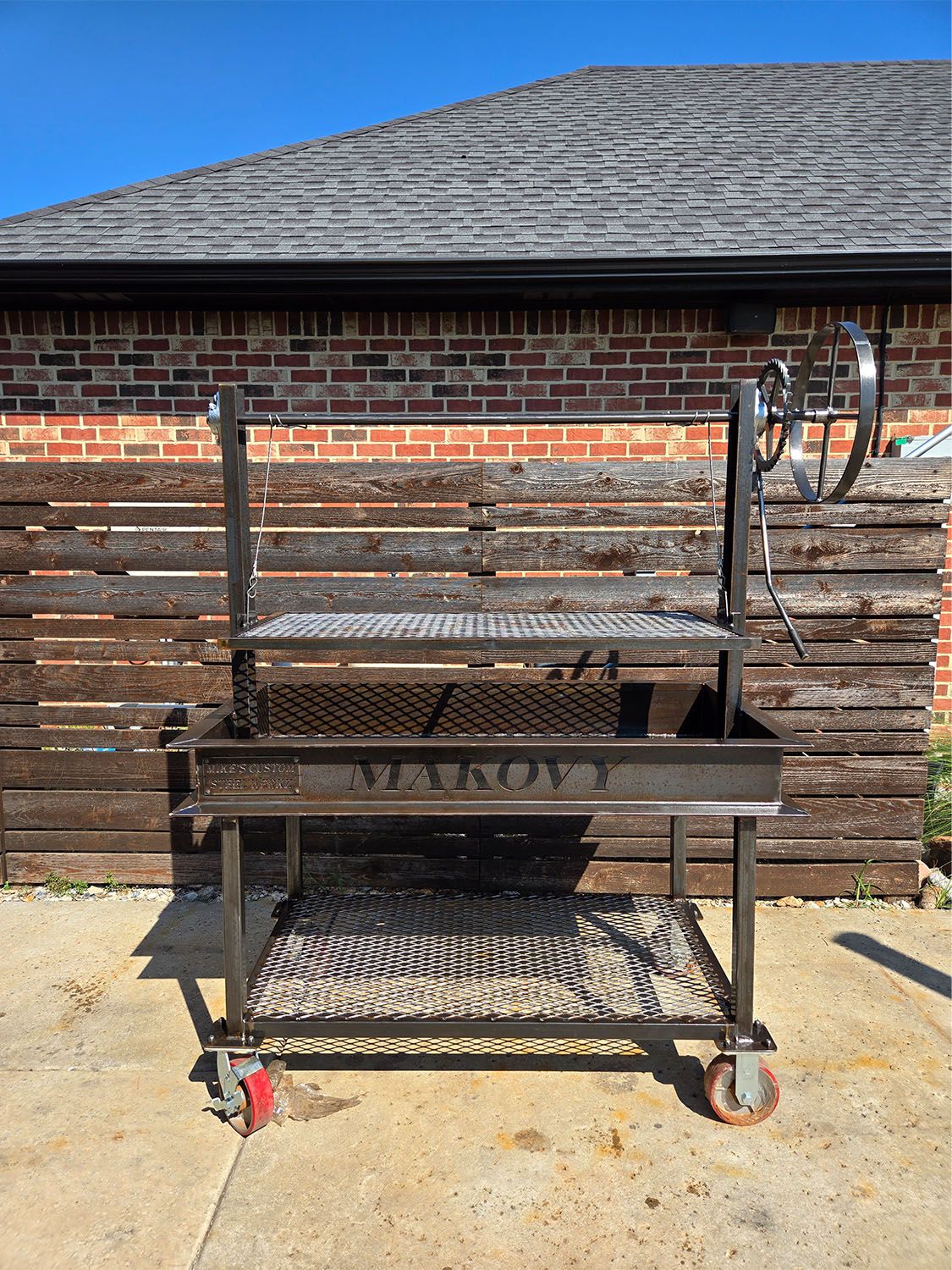 Custom Cooking Tools & Grill Fabrication | Mikes Custom Steel Werkz ...