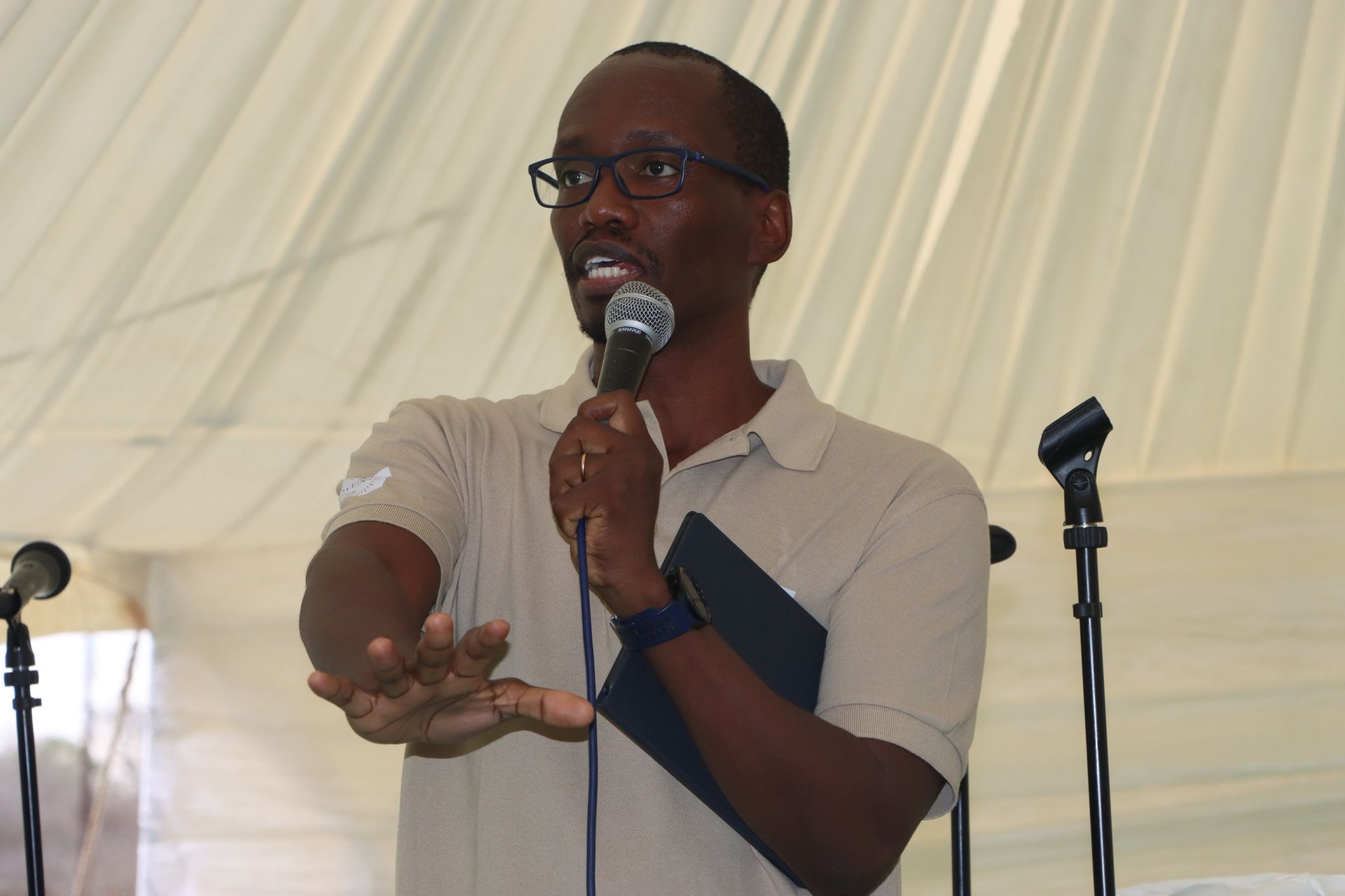 Leader of the church in Gaborone, Rapula Malejane