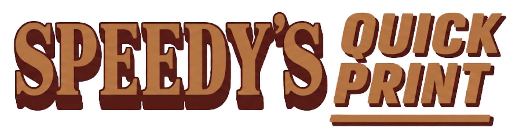 Speedy's Quick Print logo