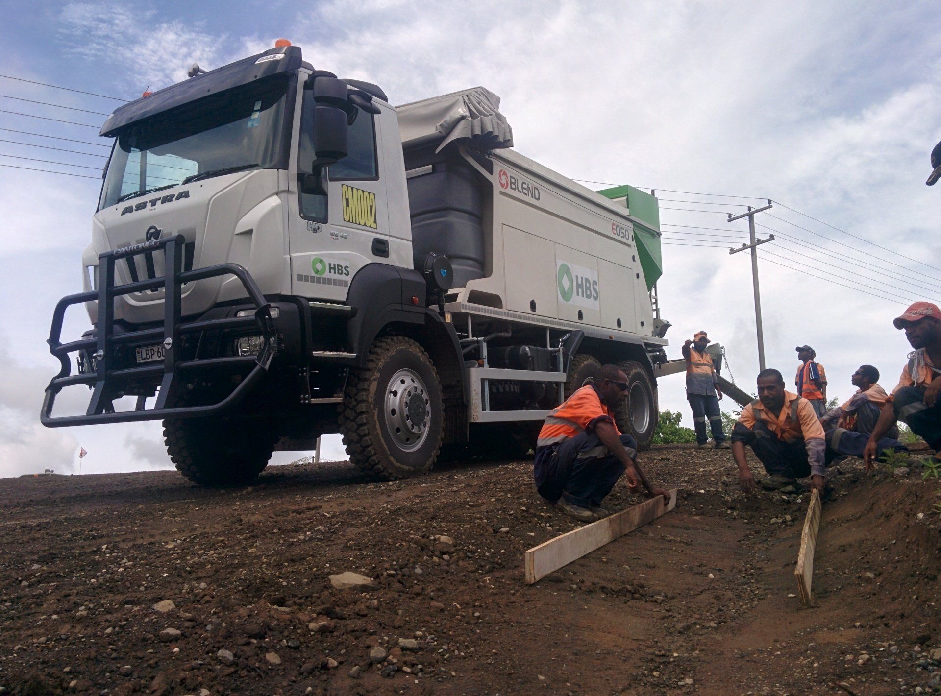 Blend Mobile Continuous Cold Asphalt Generation