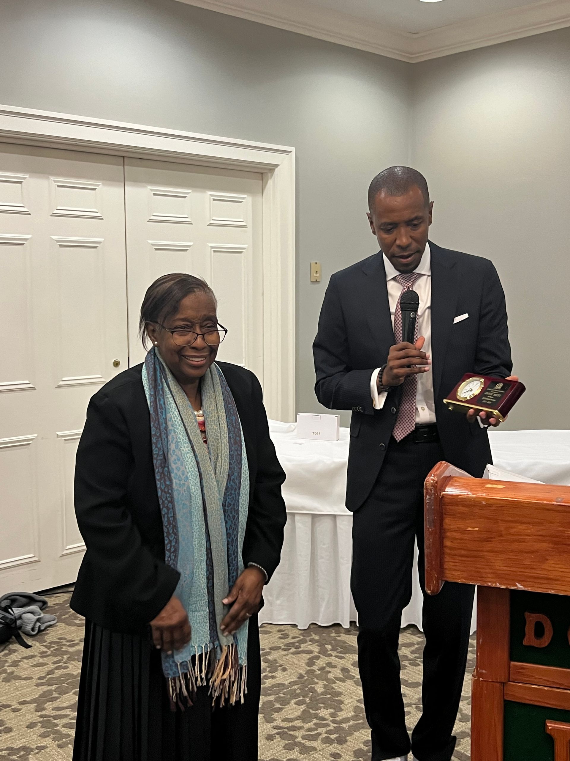 Missionary Britt & Pastor John I. Davis, III