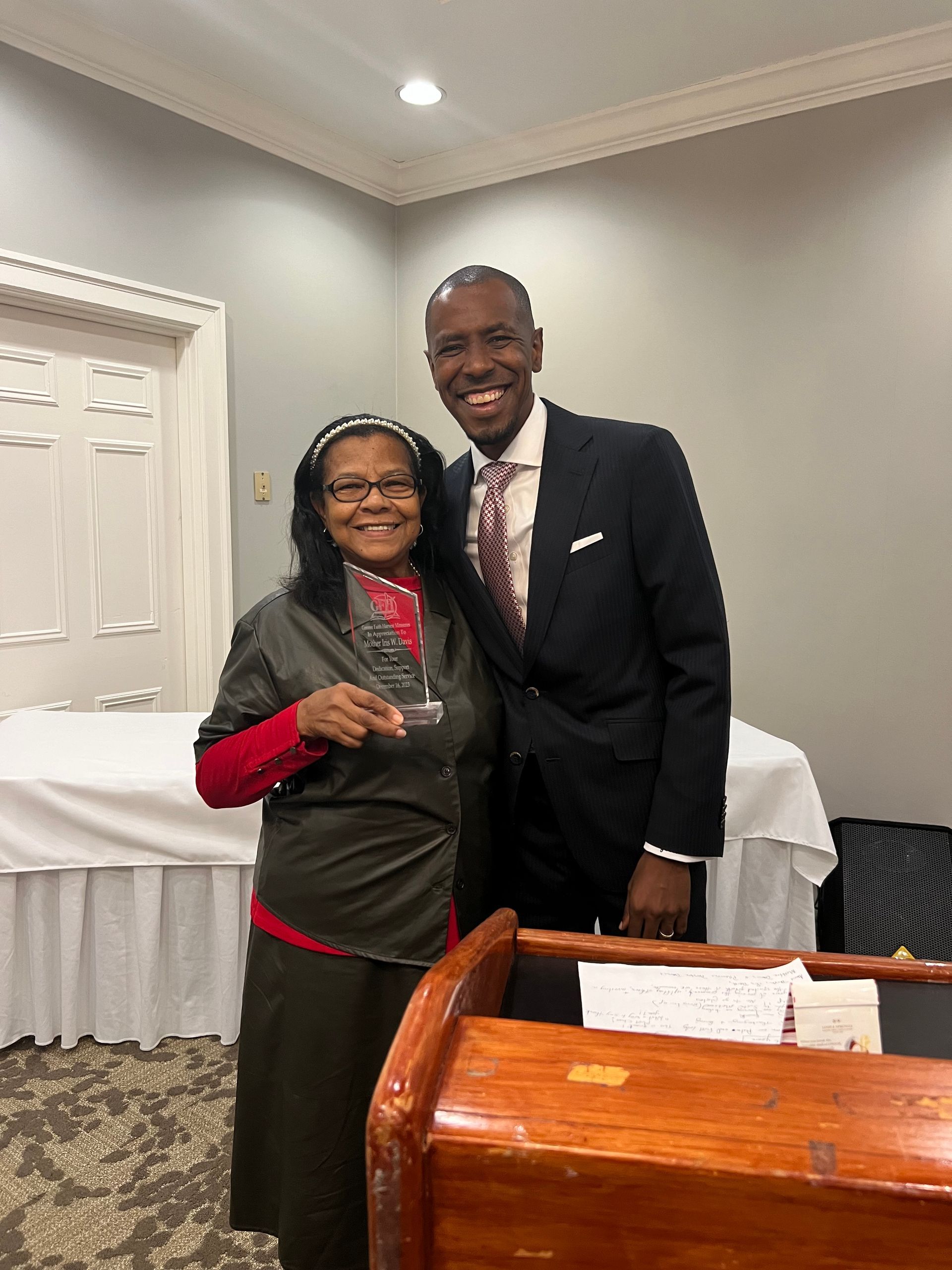 Mother Iris W. Davis & Pastor John I. Davis, III
