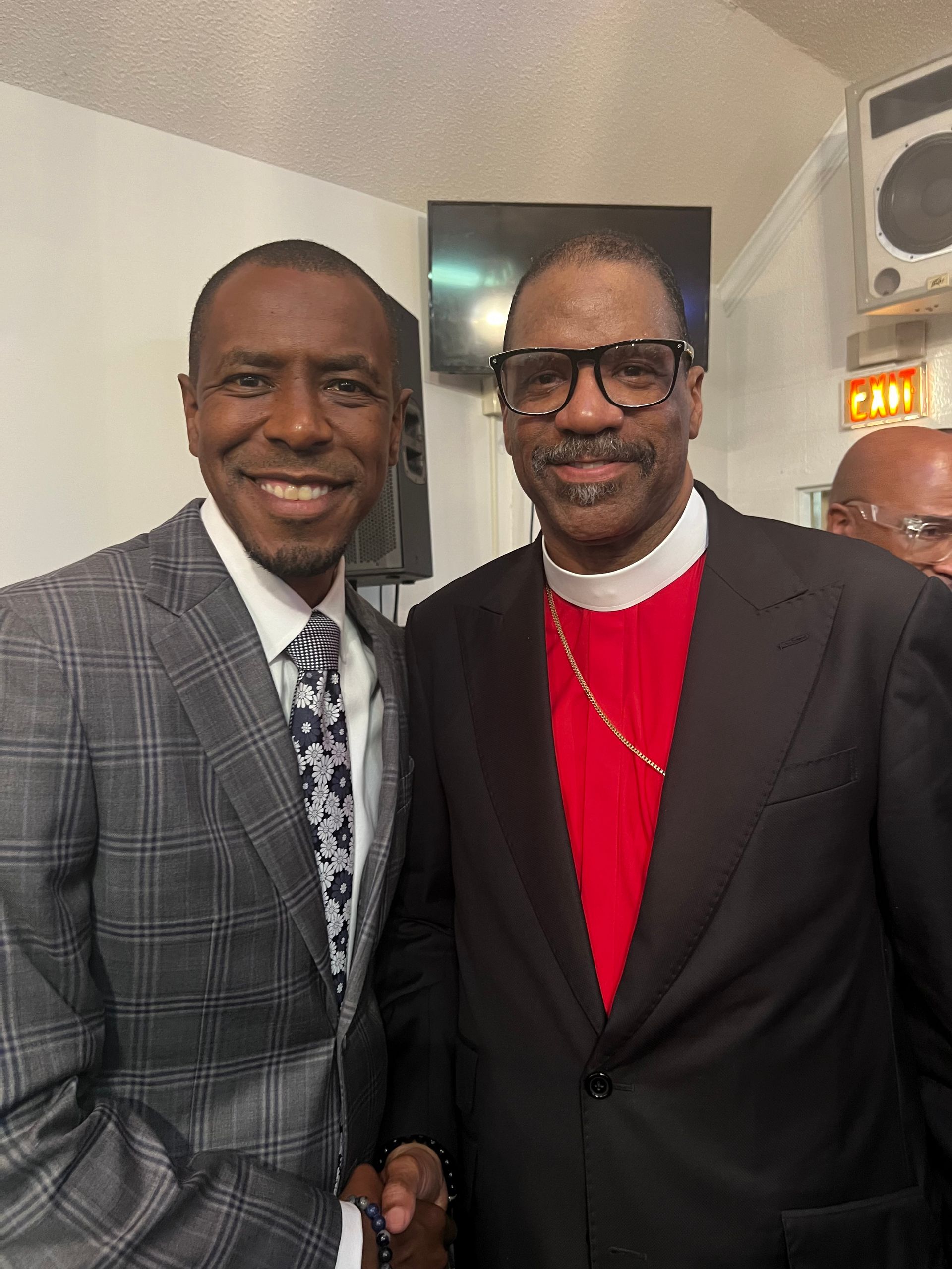 Pastor John I. Davis, III & Presiding Bishop John Drew Sheard