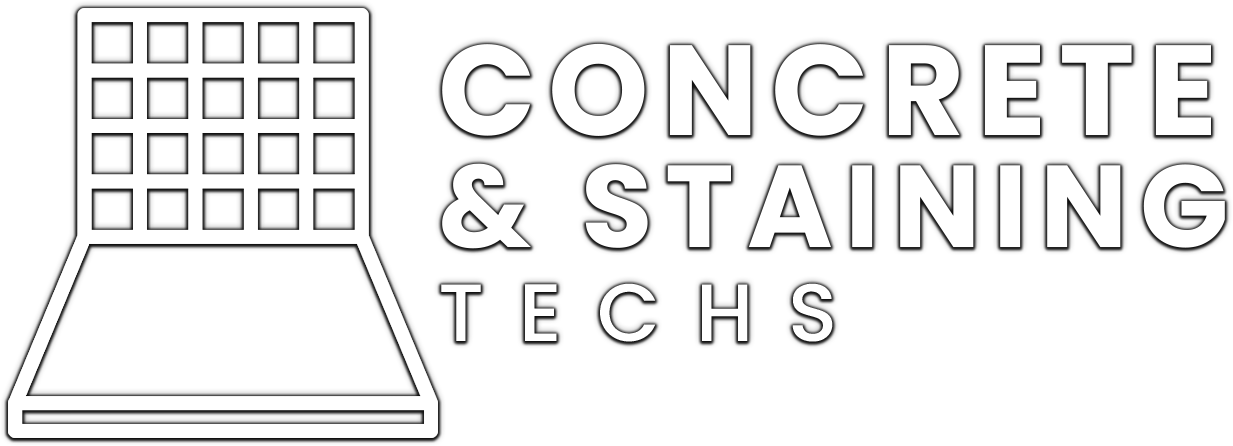 Concrete & Staining Techs Logo for Concrete & Staining Techs: Grid-like design with text that reads
