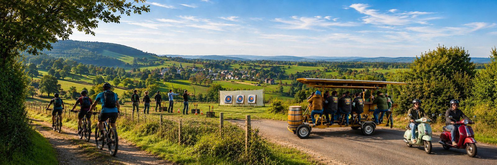activiteiten in de ardennen